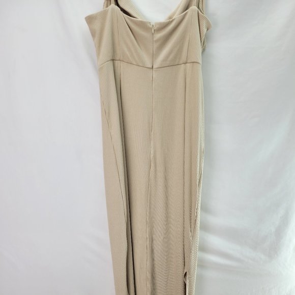 Petal & Pup Maxi Dress Beige - 10 - Picture 2 of 6